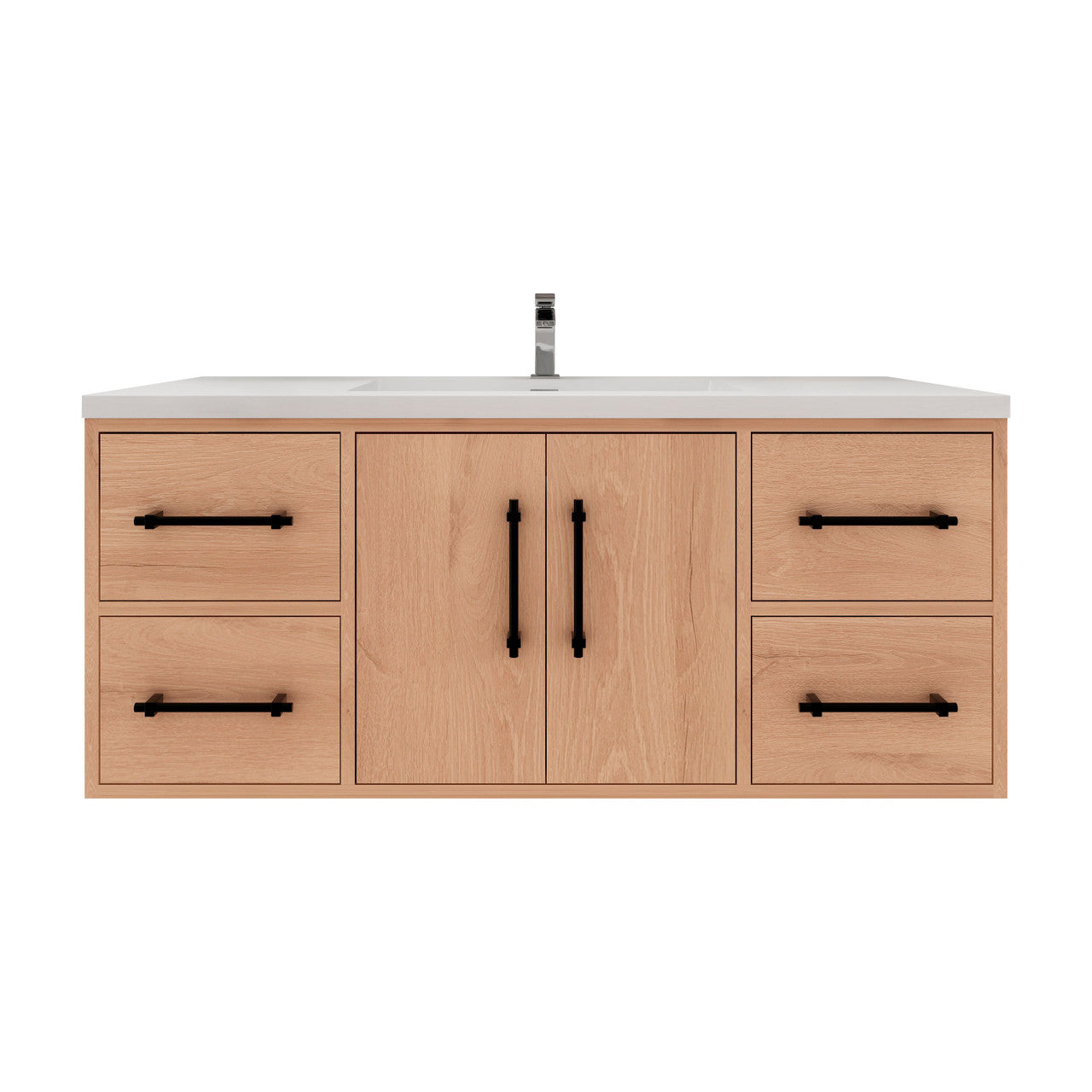 Victoria 48" Wall-Mount Vanity with Reinforced Acrylic Sink Victoria SKU: Victoria 48WH