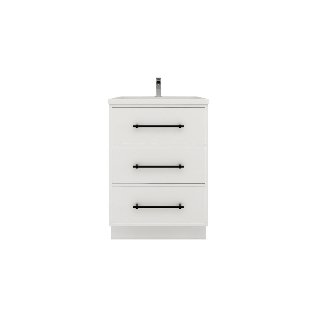 Victoria 24" Freestanding Vanity with Reinforced Acrylic Sink Victoria SKU: Victoria 24FS