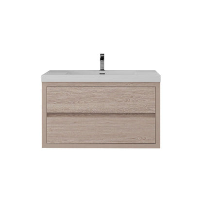 Louis 36" Modern Wall-mounted Vanity Louis SKU: LOUIS 36WM