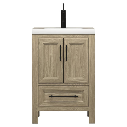 VIV 30" Solid Wood Freestanding Bathroom Vanity with Reinforced Acrylic Sink VIV SKU: VIV30