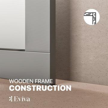 Eviva Aberdeen 48"W x 30"H Rectangular Mirror with Gray Wooden Frame EVMR412-48X30-GR