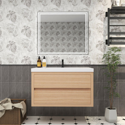 Louis 36" Modern Wall-mounted Vanity Louis SKU: LOUIS 36WM