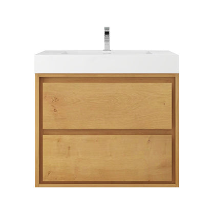 Subtle 30" Wall Mounted Modern Vanity Vanity-Subtle SKU: RYMOM30