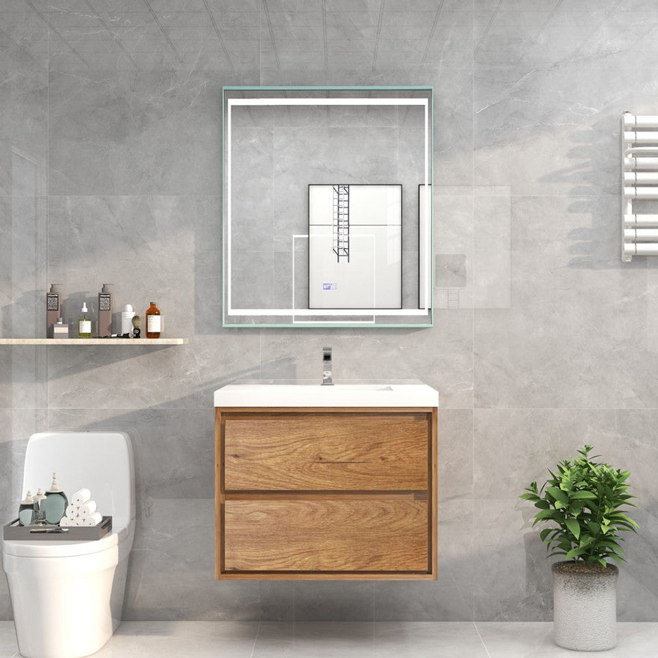 Subtle 30" Wall Mounted Modern Vanity Vanity-Subtle SKU: RYMOM30