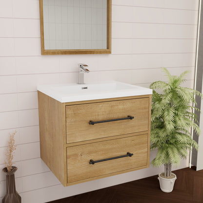 Victoria 24" Wall-Mount Vanity with Reinforced Acrylic Sink Victoria SKU: Victoria 24WH