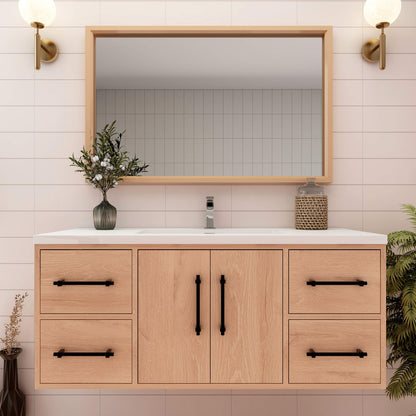 Victoria 48" Wall-Mount Vanity with Reinforced Acrylic Sink Victoria SKU: Victoria 48WH